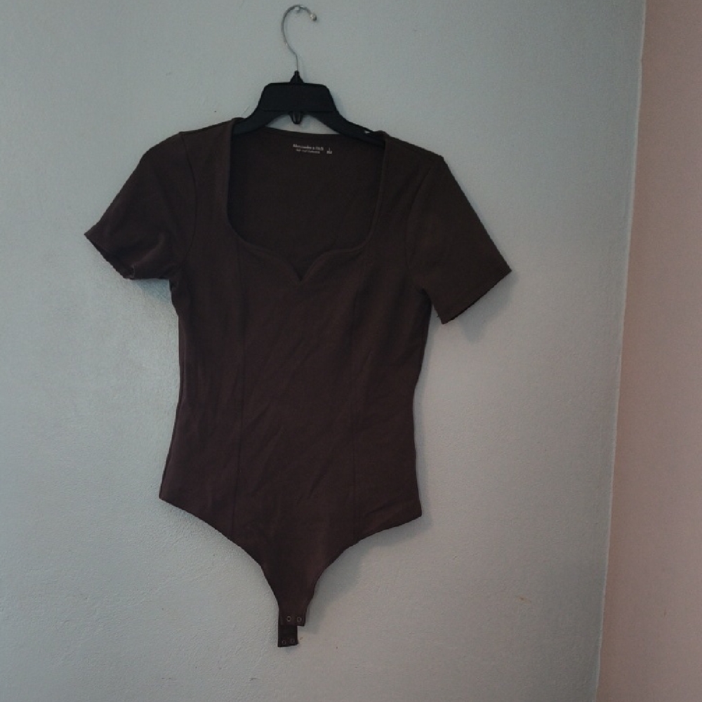 Abercrombie & Fitch Dark Brown Bodysuit